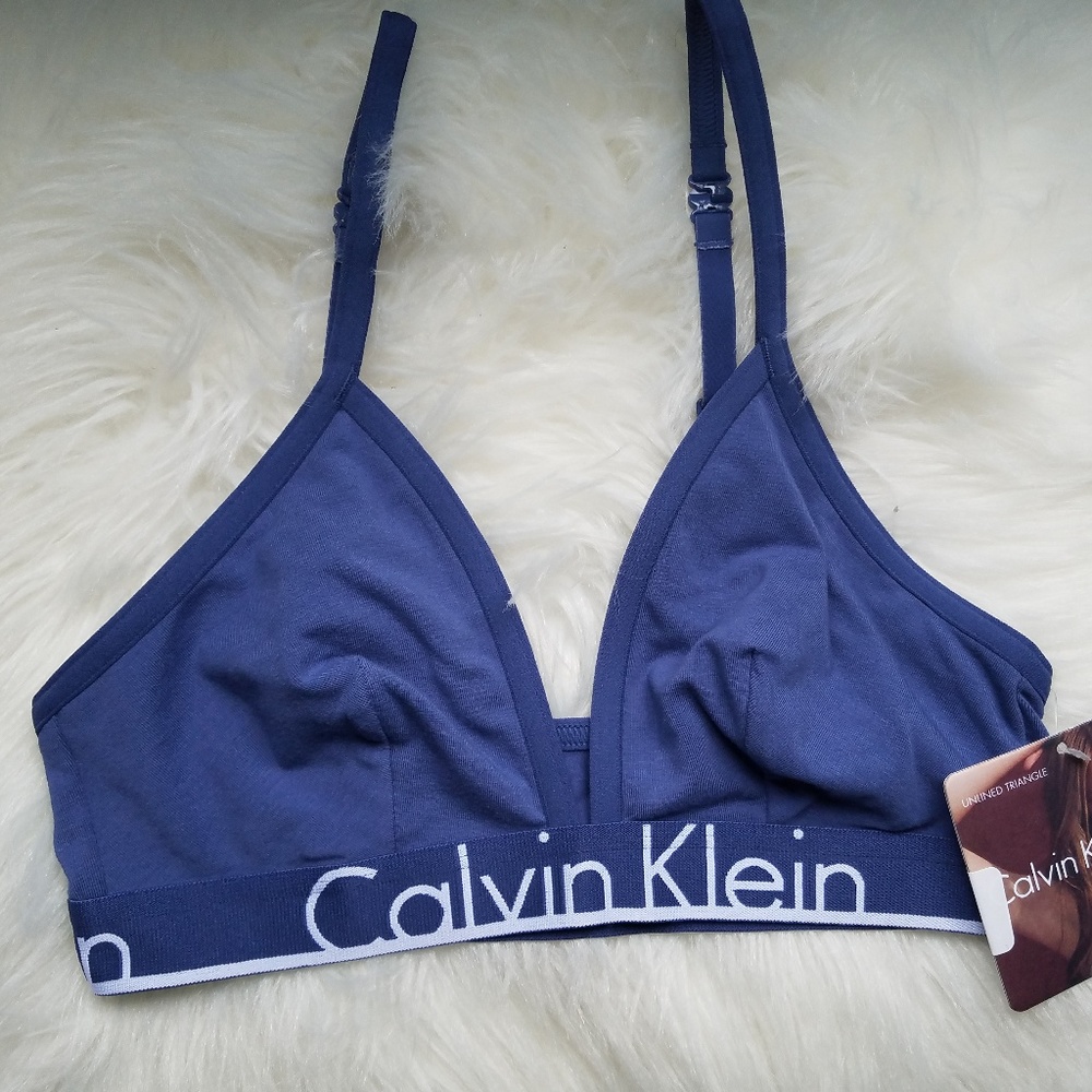 Calvin Klein ID Triangle Bralette Medium